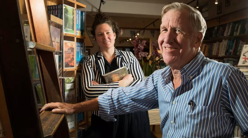 Sally Tabner and Ray Bonner Bookoccino