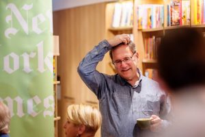 David Sanger Event at Bookoccino Bookstore Avalon