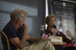 Samantha Power at Bookoccino event
