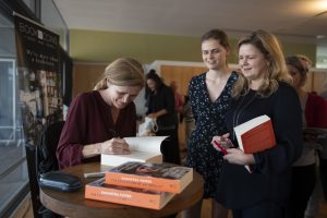 Samantha Power at Bookoccino event