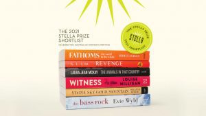 2021 Stella Shortlist announcement includes 'Fathoms', 'Revenge', 'The Animals in That Country', 'Witness', 'Stone Sky Gold Mountain', 'Bass Rock'